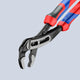 88 02 180 | Alligator® Water Pump Pliers | Multi-Component Handle | Black Atramentized - 180mm