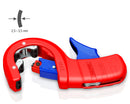 Knipex | 90 23 02 BK | DP50 Plastic Drain Pipe Cutter for thick walled pipes