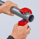 Knipex | 90 23 02 BK | DP50 Plastic Drain Pipe Cutter for thick walled pipes