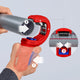 Knipex | 90 23 02 BK | DP50 Plastic Drain Pipe Cutter for thick walled pipes