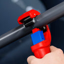 Knipex | 90 23 02 BK | DP50 Plastic Drain Pipe Cutter for thick walled pipes