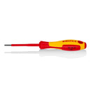 Knipex | 98 20 Series | Slotted VDE Screwdrivers (Various Sizes)