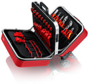 Knipex | 98 99 15 | Tool Case "BIG Twin Move RED" Electric Competence - 42pc
