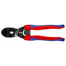 Knipex | 72 62 200 | 20° Angled High Leverage Flush Cutter Soft Metal and Plastic | Multi-Component Handle | Black Atramentized - 200mm