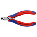 Knipex | 62 12 120 | Electronics Oblique Cutter | Multi-Component Handle | Chrome Plated - 120mm