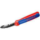 74 22 200 | High Leverage Diagonal Cutter w/ Angled Head | Multi-Component Handle | Black Atramentized - 200mm