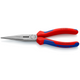 26 12 200 | Snipe Nose Side-Cutting (Stork Beak) Pliers | Multi-Component Handle | Black Atramentized - 200mm