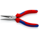 25 02 160 | Snipe Nose Side-Cutting (Radio) Pliers | Multi-Component Handle | Black Atramentized - 160mm