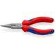 25 02 140 | Snipe Nose Side-Cutting (Radio) Pliers | Multi-Component Handle | Black Atramentized - 140mm