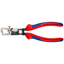 13 62 180 KNIPEX StriX® Insulation strippers with cable shears