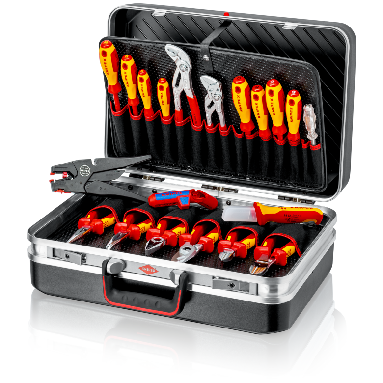 00 21 20 - Tool Case "Vision24" Electric Complete Briefcase 20pc