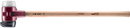 Halder | 3027 Series | Simplex Sledgehammer with Black Rubber and Superplastic Inserts Cast Iron Housing and Hickory Handle