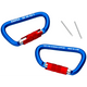 00 50 03 T BK Carabiner 2 pieces