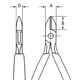 77 02 130 | Electronics Diagonal - 130mm