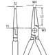 30 25 190 | Long Nose Pliers - 190mm