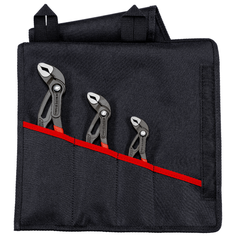 00 19 55 S8 | Cobra® Water Pump Pliers Set 3pc + Tool Roll