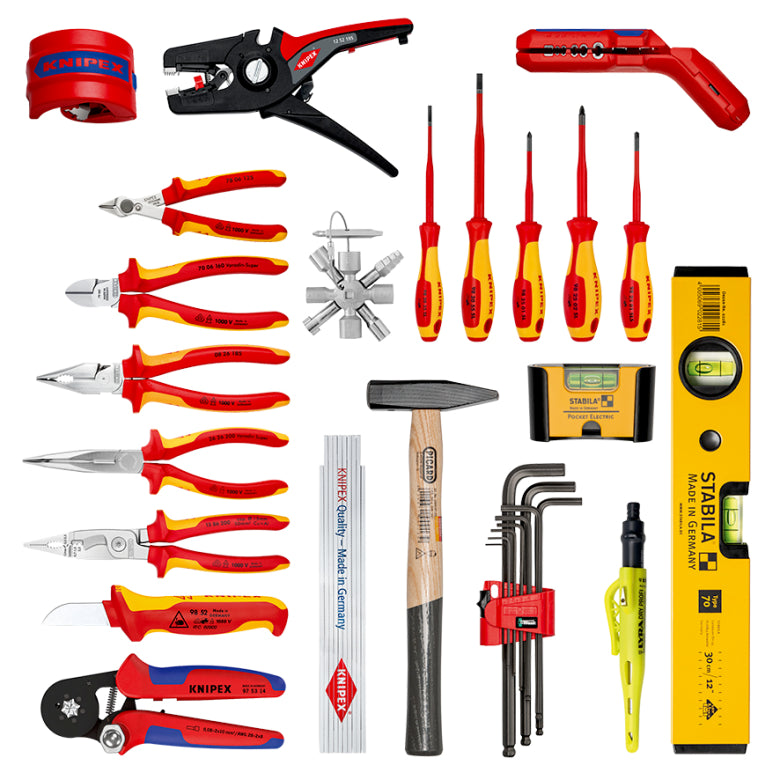 Knipex | 00 21 50 E | X18 Modular Backpack | Electric Set | 22pc Tools