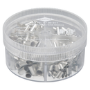 Knipex | 97 99 911 | Insulated Wire Ferrules Assortment (Box of 350) 4 parts