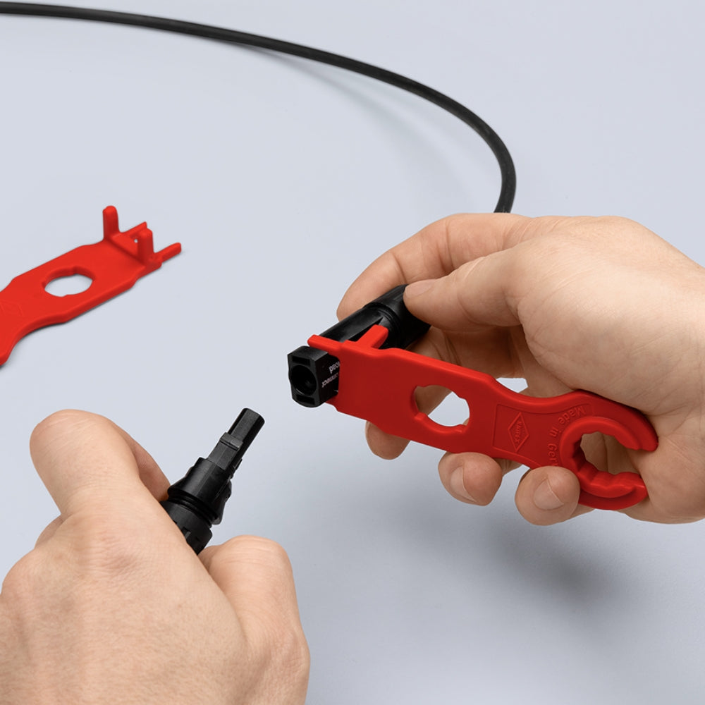 Knipex | 97 49 66 2 | Double-Sided Mounting Tool for MC4 (Multi-Contac
