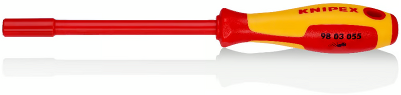 Knipex | 98 03 055 | VDE Insulated Nut Driver - 5.5mm