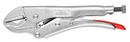 40 04 180 | Locking Grip Pliers | Flat and Round Mouth - 180mm