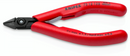 Knipex | 75 12 125 | Electronics Diagonal Cutter | Plastic Handle - 125mm
