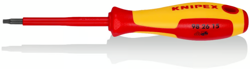 98 Series | VDE Insulated Screwdriver - Torx Head (Various Sizes) with MOQ 12pcs