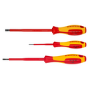Knipex | 98 20 Series | Slotted VDE Screwdrivers (Various Sizes)