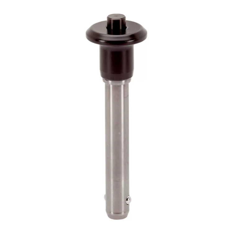 Halder | 22340 | Self-Locking Ball-Lock Pins w/ Button Handle | 6mm - (Various Lengths)