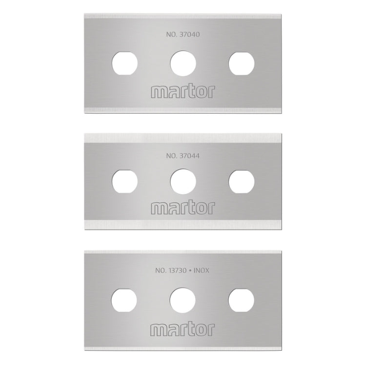 Martor | Three Hole | Industrial Razor Blades - (Various Styles)