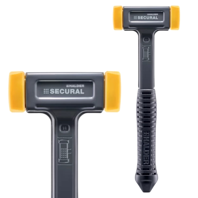 Halder | SECURAL Soft-Face Mallet | Non-Rebound + Polyurethane Handle - (Various Sizes)