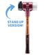 Halder | SIMPLEX Soft-Face Mallet | Cast Steel Housing + Wooden Handle - (Various Inserts + Sizes)