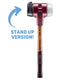 Halder | SIMPLEX Soft-Face Mallet | Cast Steel Housing + Wooden Handle - (Various Inserts + Sizes)