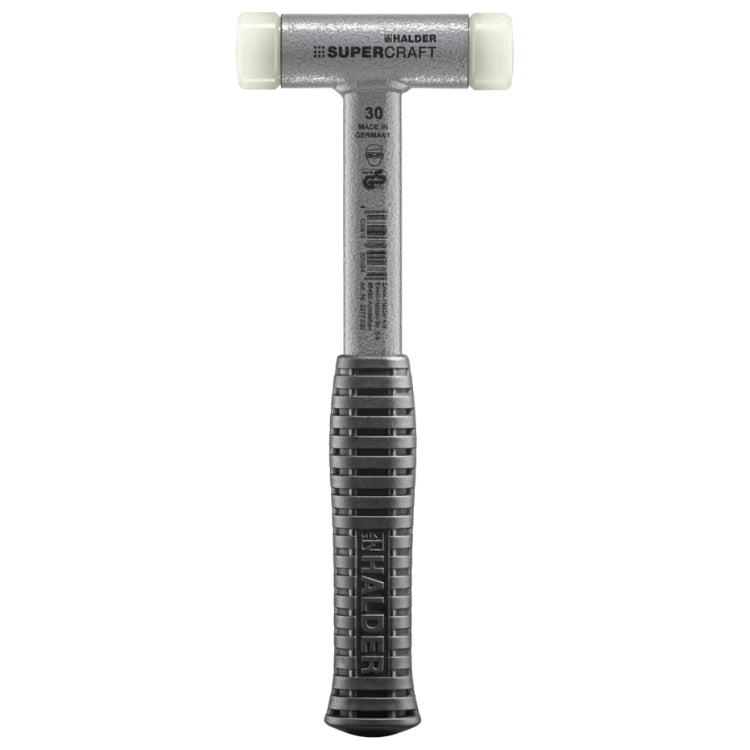 Halder | SUPERCRAFT Soft-Face Mallet | Non-Rebound + Break-Proof Steel Tube Handle - (Various Sizes)