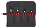 Knipex | 00 19 57 | Precision Circlip Plier Set | 4pc + Tool Roll