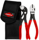 Knipex | 00 20 72 V02 | Mini Cobra® (150mm) x Diagonal Cutter (160mm) Set | 2pc + Tool Pouch