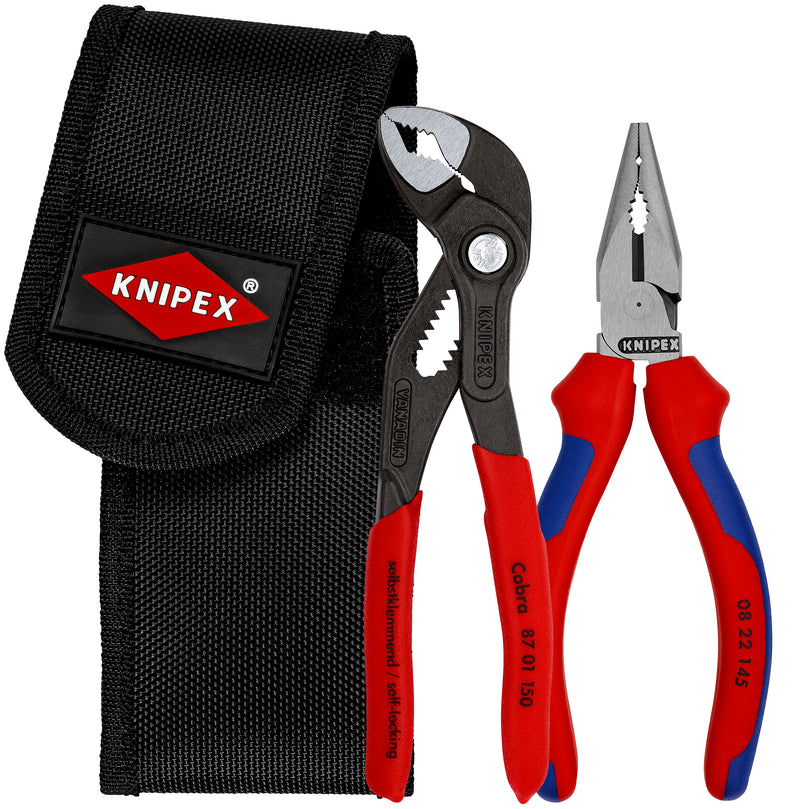 Knipex 00 20 72 V06 Cobra® (150mm) x Needle-Nose Plier (145mm) Set