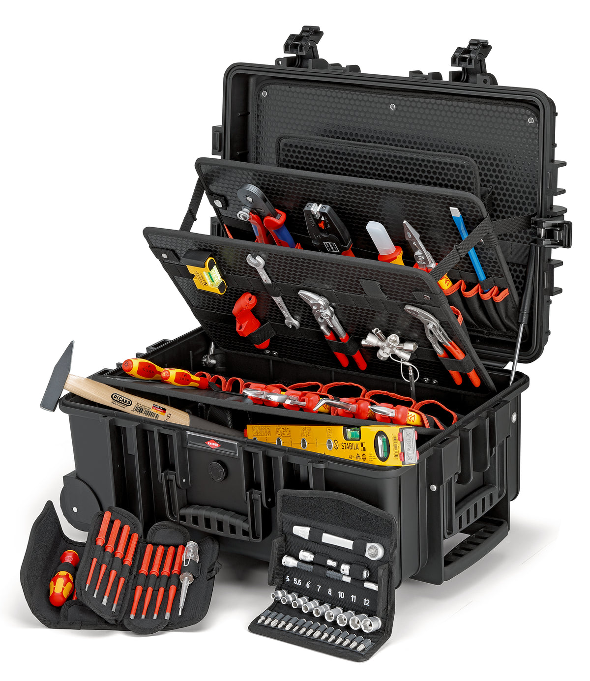 Knipex | 00 21 37 | Complete VDE Electric Tool Kit | 63pc + 