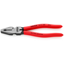 02 01 Series | High-Leverage Combination Pliers | Coated Handle | Black Atramentized - (Various Sizes)