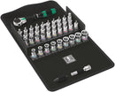 Wera | 05003755001 | 8100 SA | All-In Zyklop Speed 1/4" Metric Ratchet HF-Socket & Bit-Socket Set | 42pc + Tool Pouch