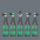 Wera 8009 Zyklop Pocket Ratchet Set + Tool Holster 18pc