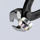 10 99 I220 | Front & Side-Jaw Ear Clamp Pliers | Coated Handle | Black Atramentized - 220mm