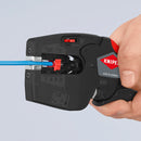 Knipex | 12 72 190 SB | "NexStrip" Crimper & Stripper Electricians Multi-Tool
