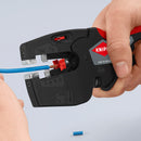 Knipex | 12 72 190 SB | "NexStrip" Crimper & Stripper Electricians Multi-Tool