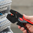Knipex | 12 72 190 SB | "NexStrip" Crimper & Stripper Electricians Multi-Tool