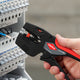 Knipex | 12 72 190 SB | "NexStrip" Crimper & Stripper Electricians Multi-Tool