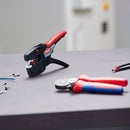 Knipex | 12 72 190 SB | "NexStrip" Crimper & Stripper Electricians Multi-Tool