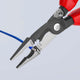 13 92 200 | Electrical Installation Pliers w/ Locking Lever | Multi-Component Handle | Black Atramentized - 200mm