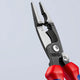 13 92 200 | Electrical Installation Pliers w/ Locking Lever | Multi-Component Handle | Black Atramentized - 200mm