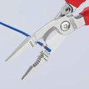13 96 200 | VDE Electrical Installation Pliers | Multi-Component Handle | Chrome Plated - 200mm